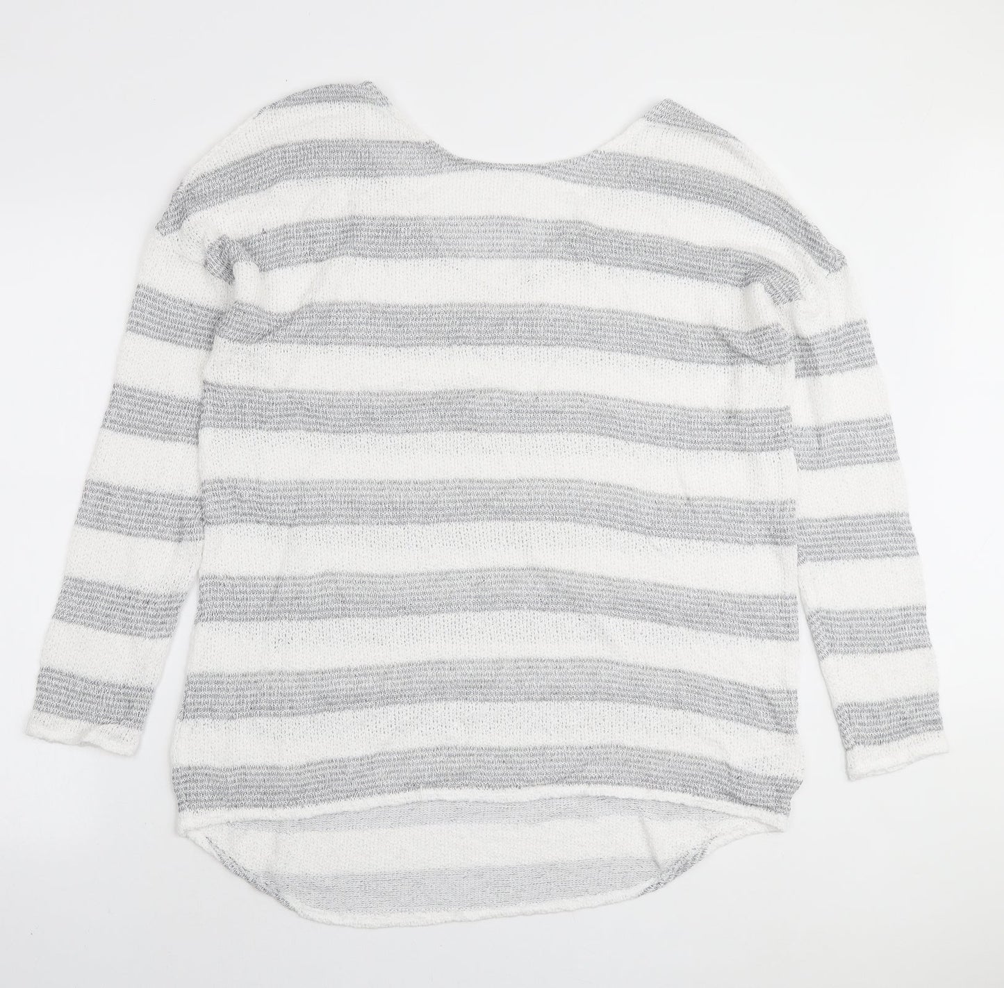 Womens UK Size 16 NEXT White Pullover Jumper