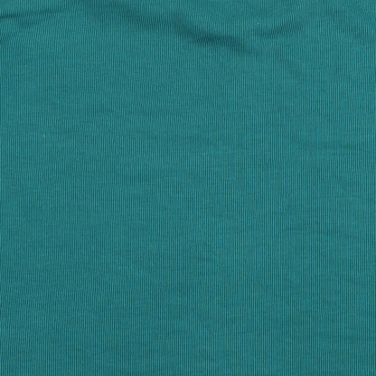 Womens UK Size L Preworn Green Basic T-Shirt