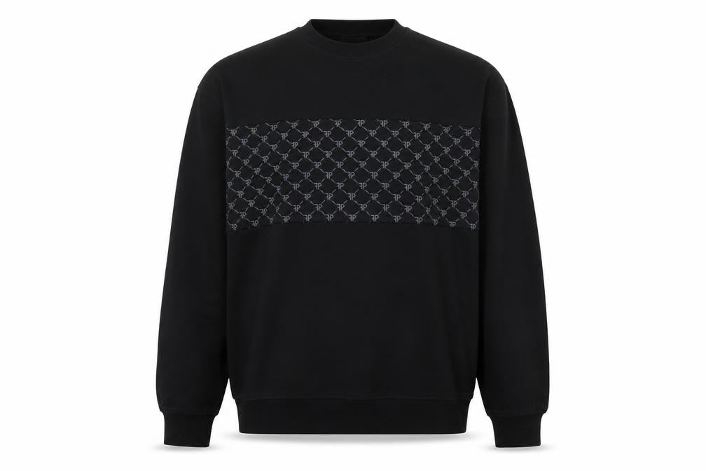 Mens UK Size S Primark Black Pullover Sweatshirt