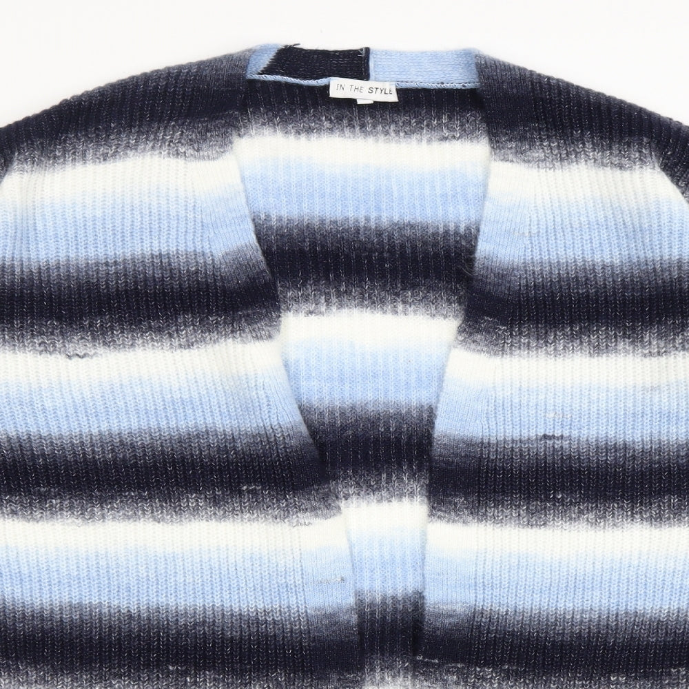 Womens UK Size 6 In the Style Black Cardigan Jumper