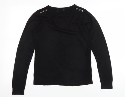 Womens UK Size 8 Atmosphere Black Pullover Jumper