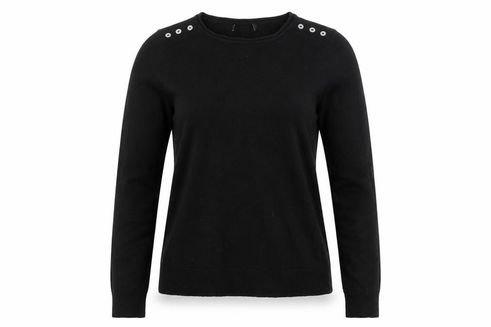 Womens UK Size 8 Atmosphere Black Pullover Jumper