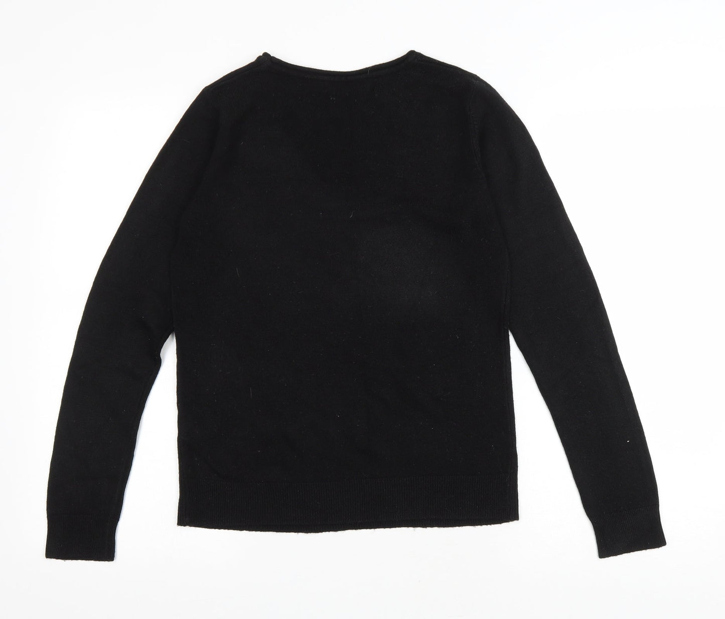 Womens UK Size 8 Atmosphere Black Pullover Jumper