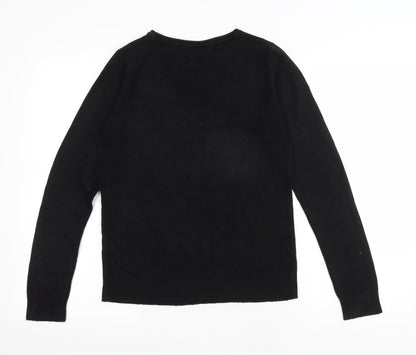 Womens UK Size 8 Atmosphere Black Pullover Jumper