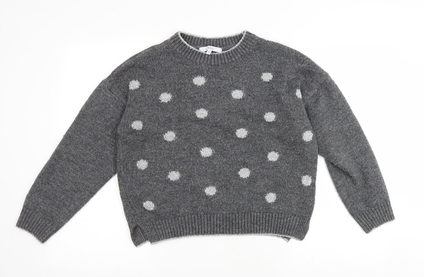 Womens UK Size M NEXT Grey Pullover Jumper