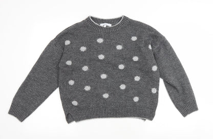 Womens UK Size M NEXT Grey Pullover Jumper