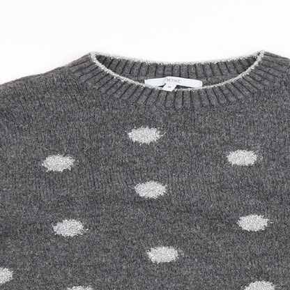 Womens UK Size M NEXT Grey Pullover Jumper