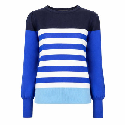 Womens UK Size 6 Marks and Spencer Blue Pullover Jumper
