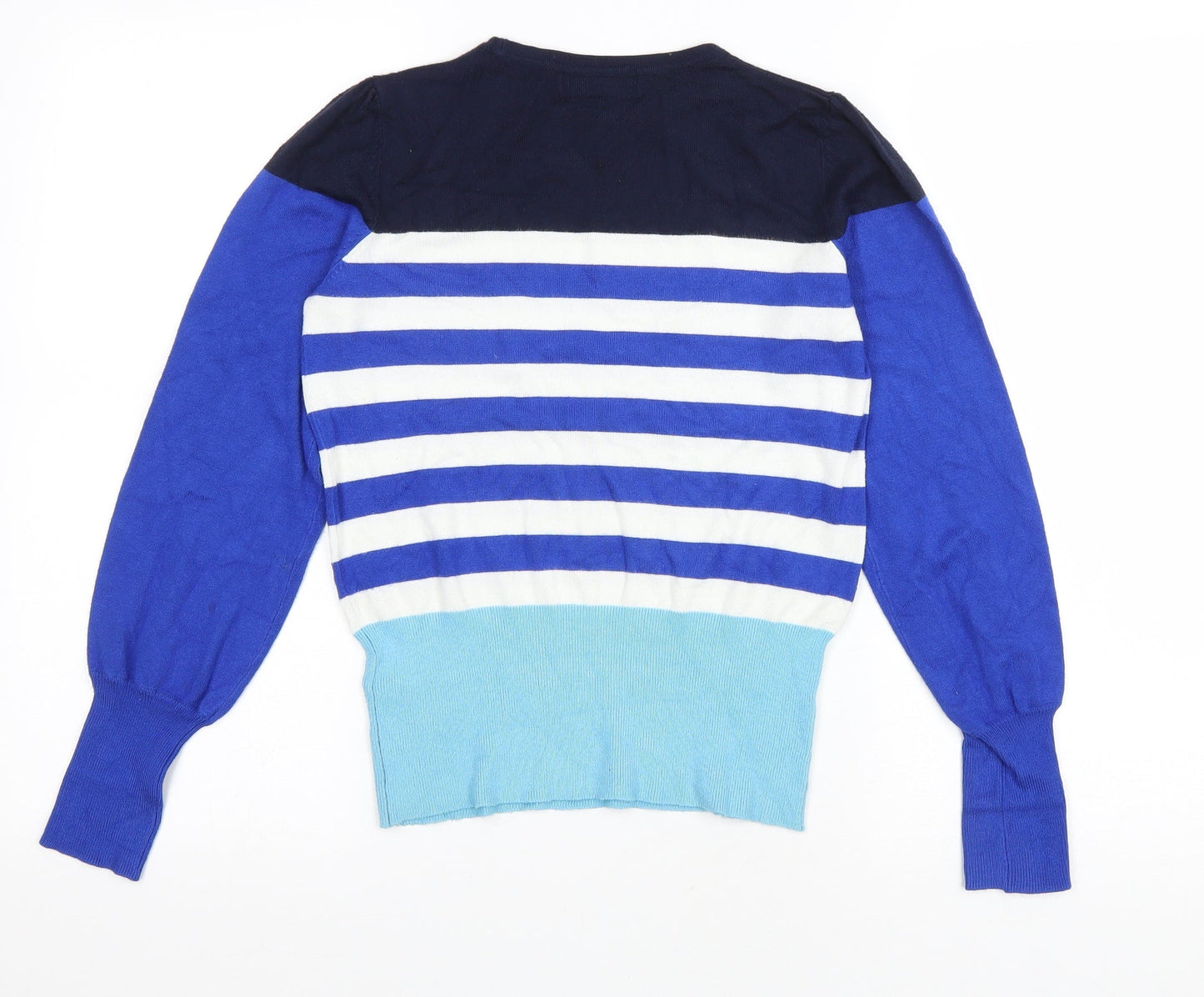 Womens UK Size 6 Marks and Spencer Blue Pullover Jumper