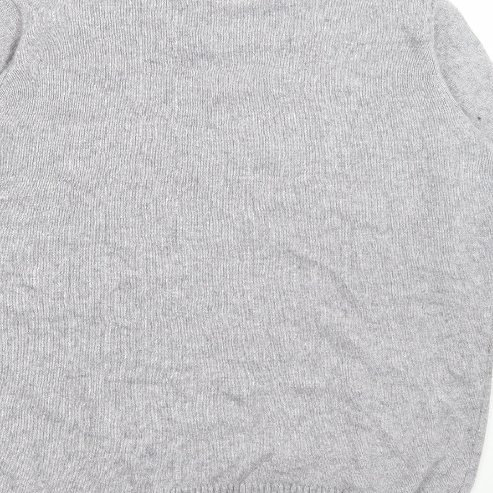 Womens UK Size M Isle Grey Pullover Jumper