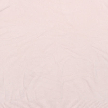 Womens UK Size 14 Marks and Spencer Pink Pullover Jumper