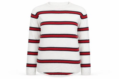 Womens UK Size S Beloved White Pullover Jumper