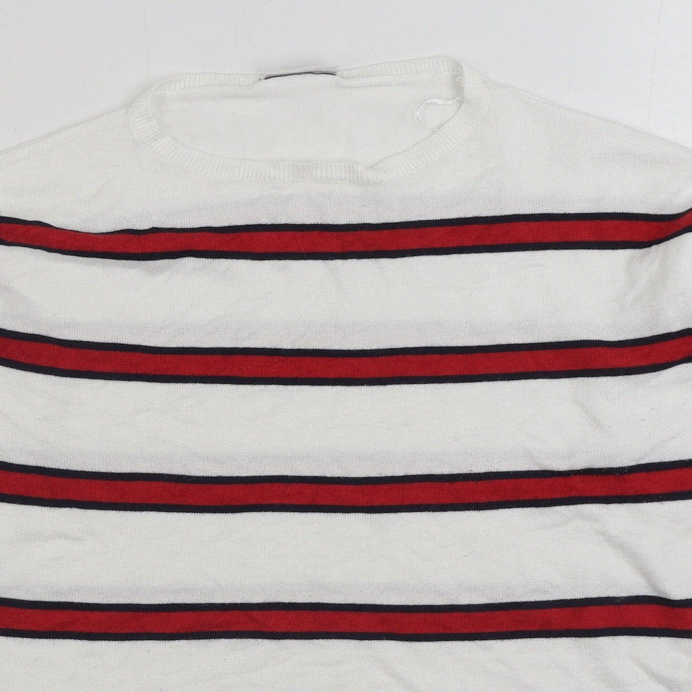 Womens UK Size S Beloved White Pullover Jumper