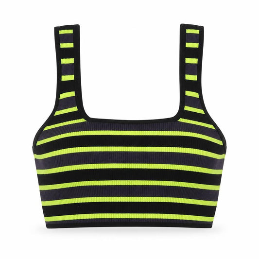 Womens UK Size L Divided by H&M Multicoloured Cropped Tank
