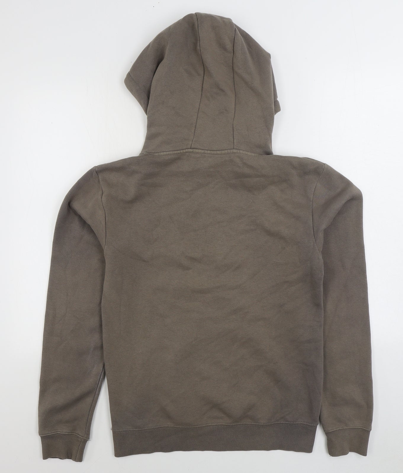 Mens UK Size S Beck & Hersey Grey Pullover Hoodie