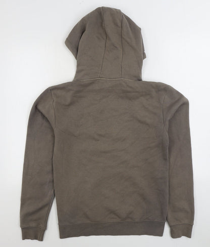 Mens UK Size S Beck & Hersey Grey Pullover Hoodie
