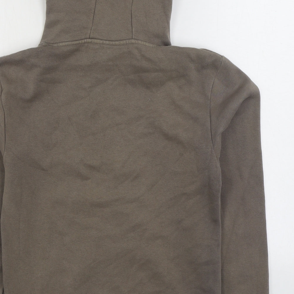 Mens UK Size S Beck & Hersey Grey Pullover Hoodie