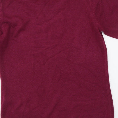 Womens UK Size 6 Marks and Spencer Purple Pullover Jumper