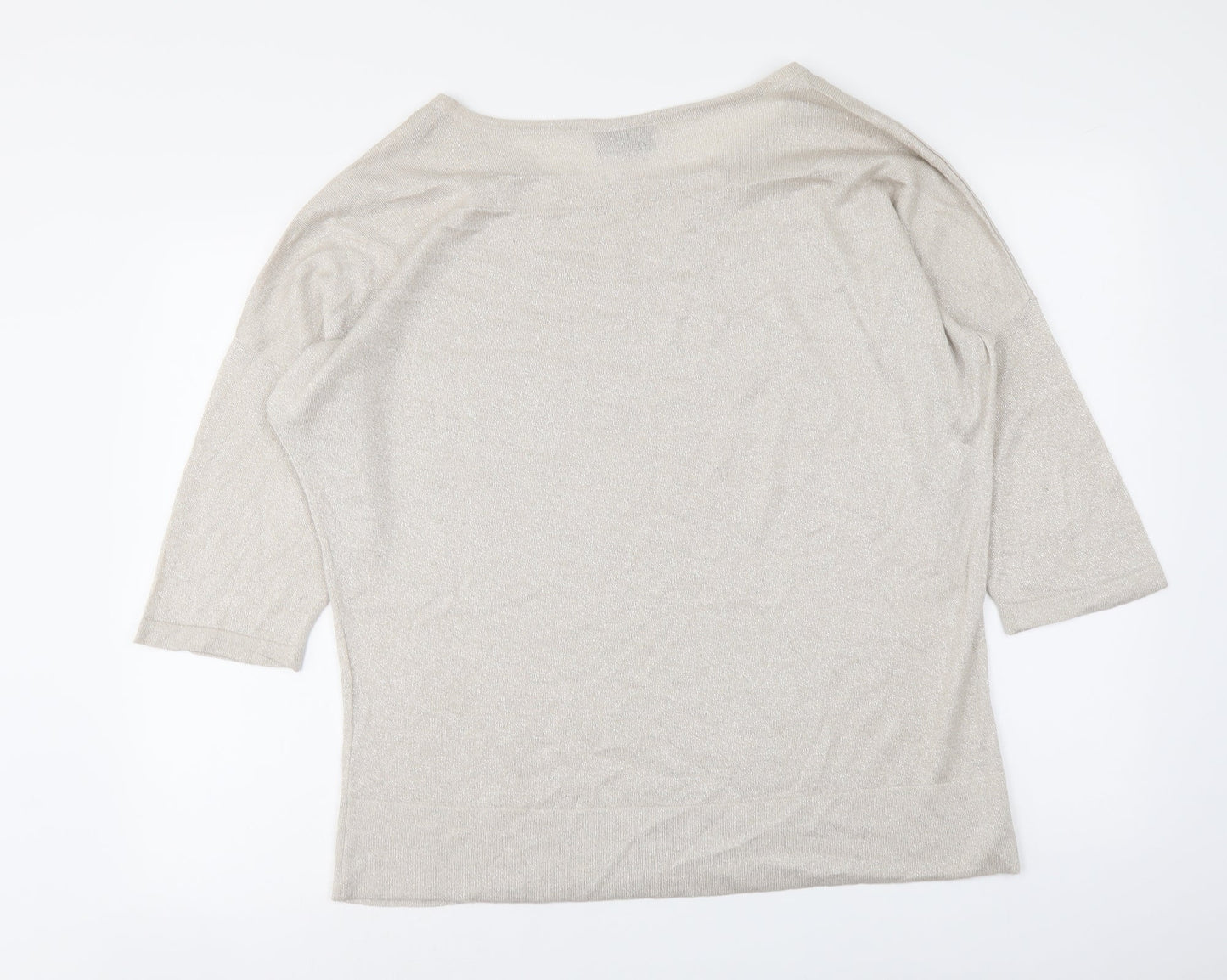 Womens UK Size L Wallis Beige Pullover Jumper