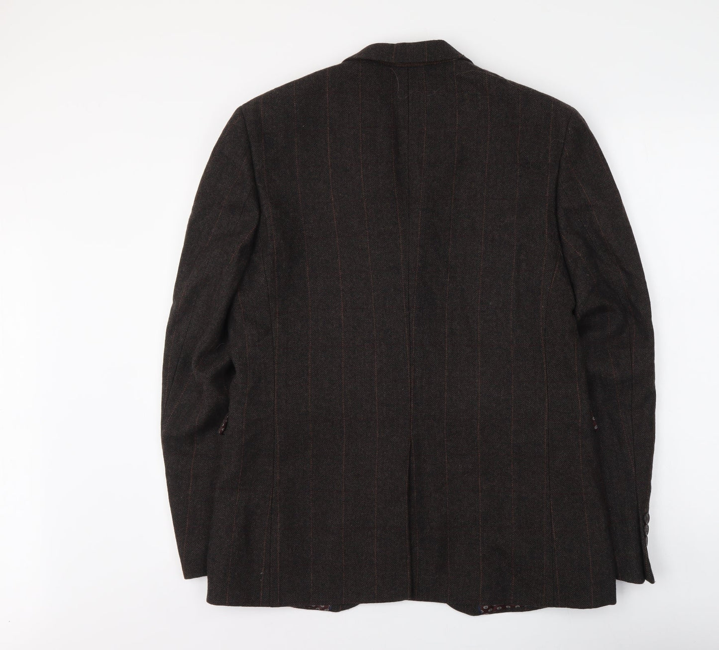 Mens UK Size M Cedar Wood State Regular Brown Suit Jacket