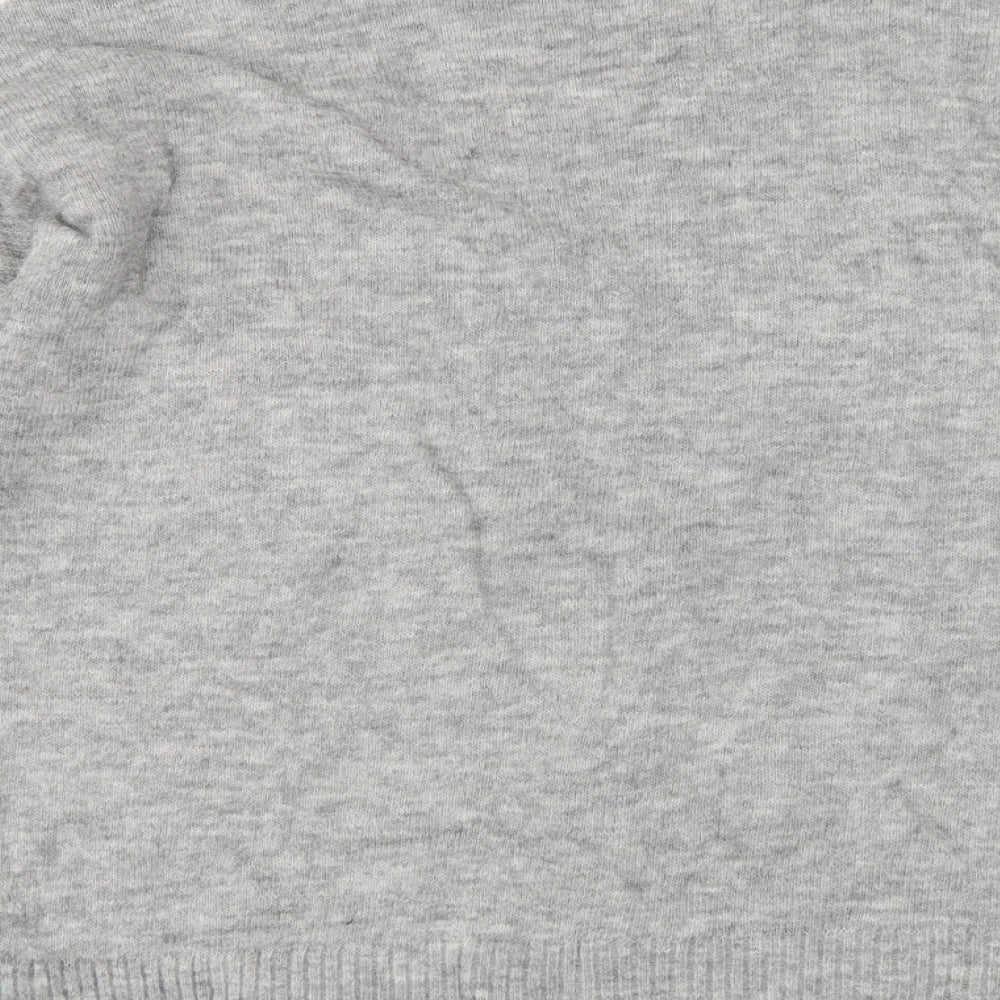 Womens UK Size M New Look Multicoloured Henley Jumper