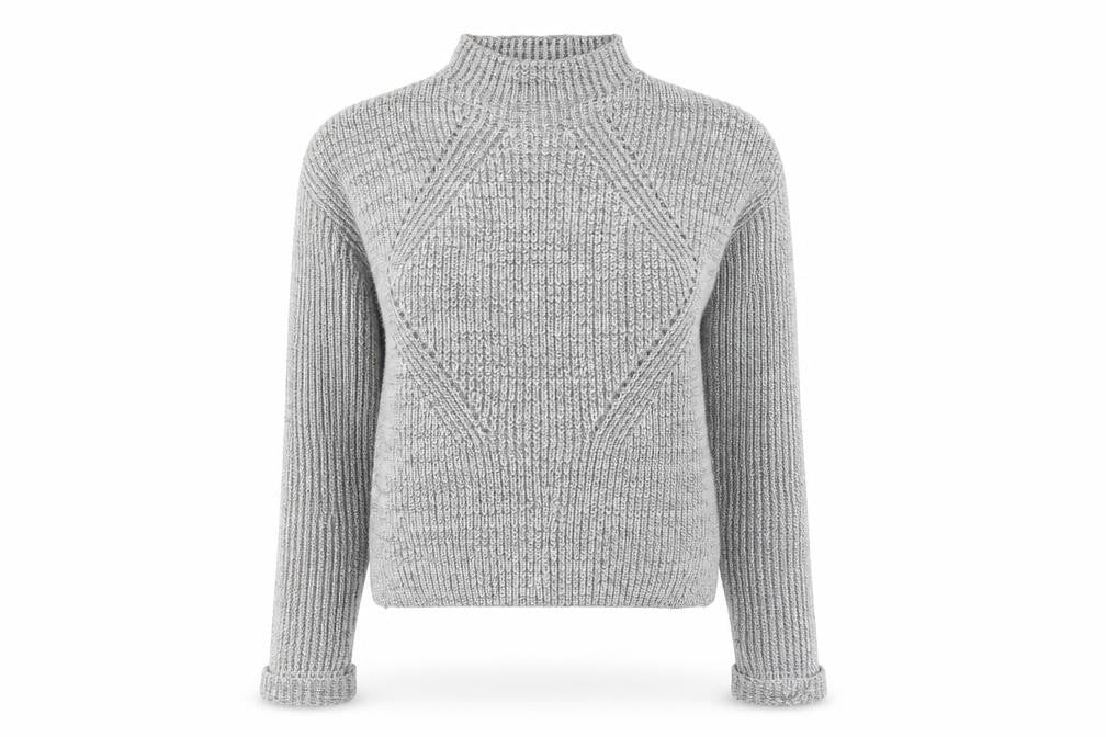 Womens UK Size S Primark Grey Pullover Jumper