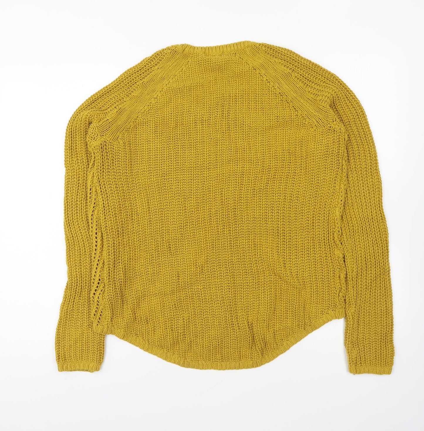 Womens UK Size S H&M Yellow Pullover Jumper