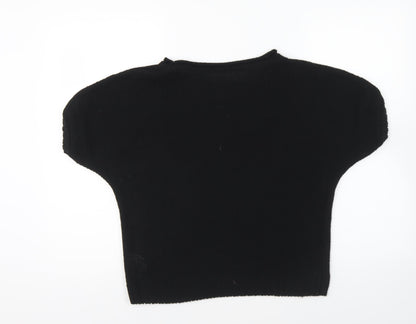 Womens UK Size S Wallis Black Pullover Jumper