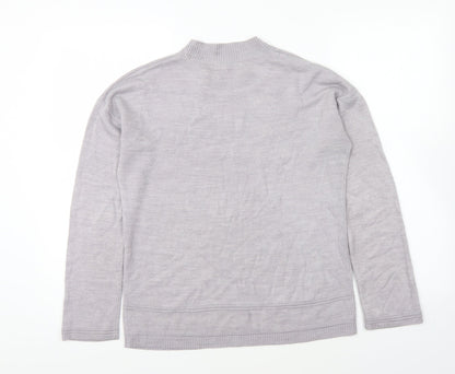 Womens UK Size M Vida Vi Grey Pullover Jumper