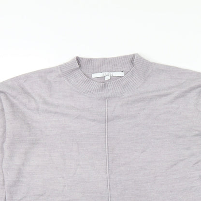 Womens UK Size M Vida Vi Grey Pullover Jumper