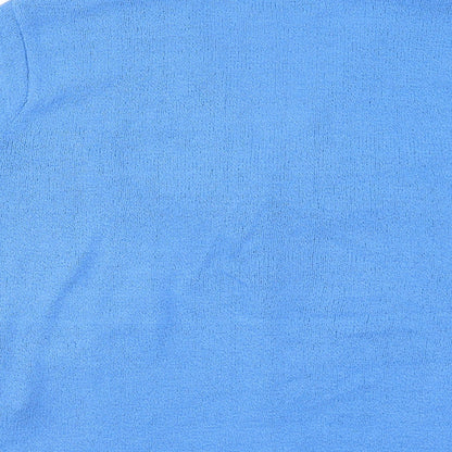 Womens UK Size XL Jan Eva Blue Cardigan Jumper