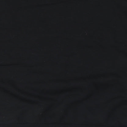 Preworn Womens Black Polyester Pullover Sweatshirt Size XL Pullover - Long Island City