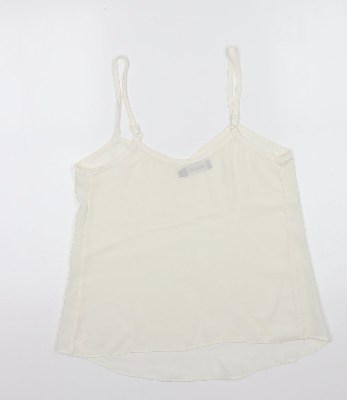 Womens UK Size 8 Missguided White Camisole Blouse