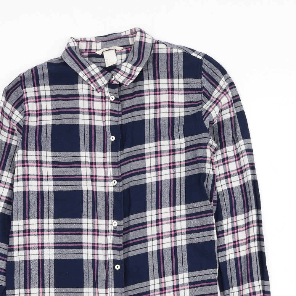 Womens UK Size 4 H&M  Basic Button-Up