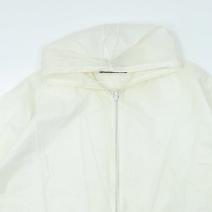 Myers Womens Ivory Anorak Coat Size L Zip