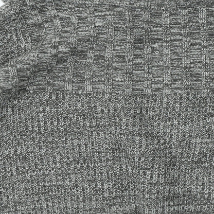 Womens UK Size M Debenhams Grey Cardigan Jumper