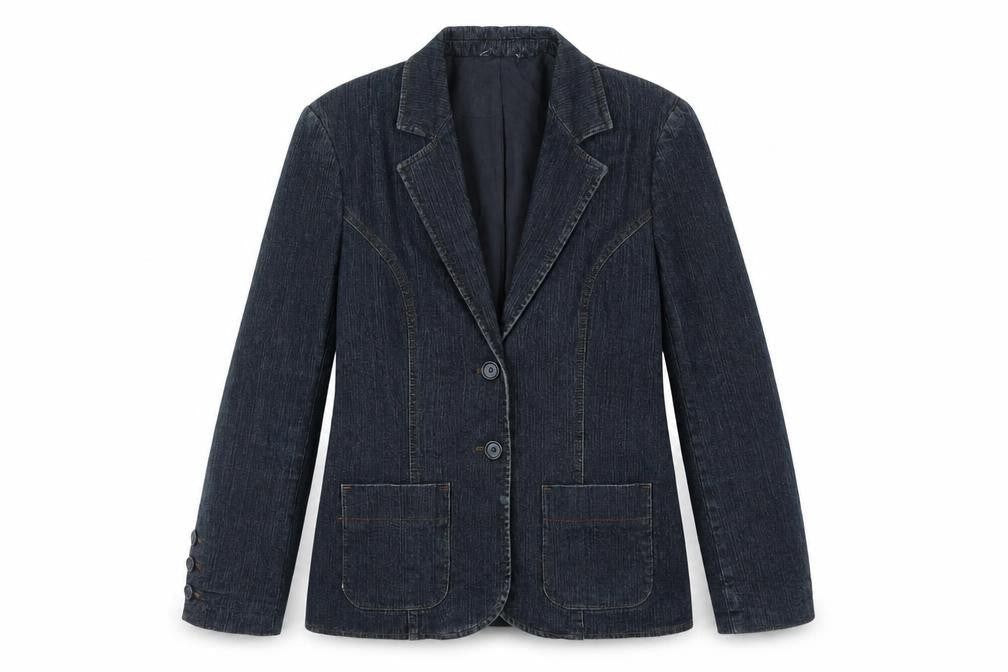 Womens UK Size M Preworn Regular Blue Blazer