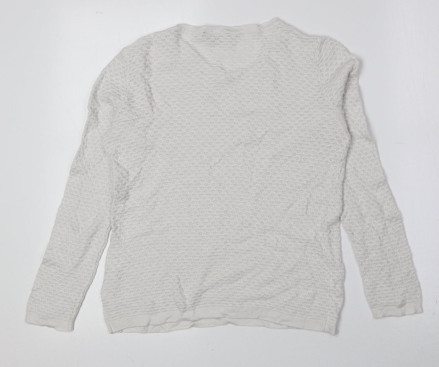 Womens UK Size S ESMARA White Pullover Jumper