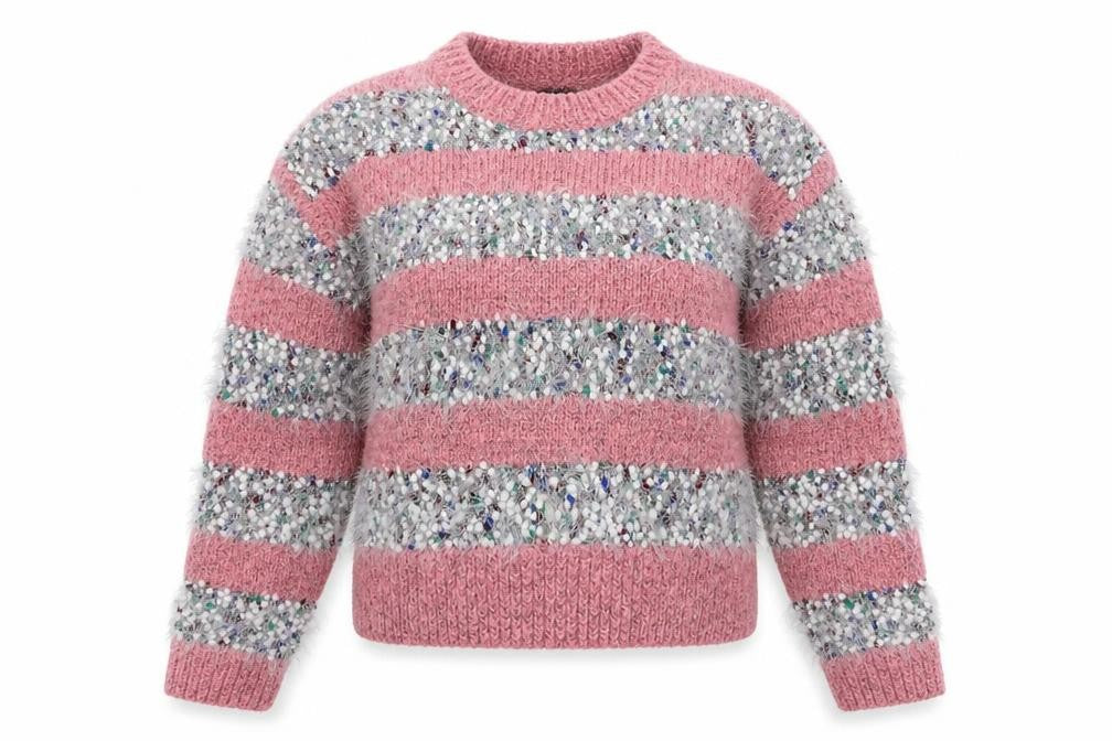 Womens UK Size S New Look Multicoloured Pullover Jumper