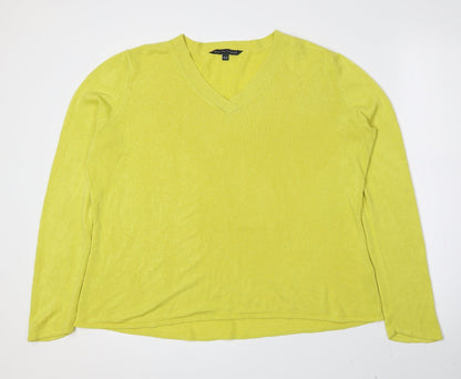 Womens UK Size 20 Bonmarché Yellow Pullover Jumper
