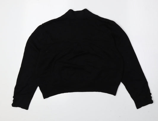 Womens UK Size M Wallis Black Cardigan Jumper