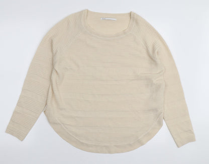 Womens UK Size M Only Beige Pullover Jumper