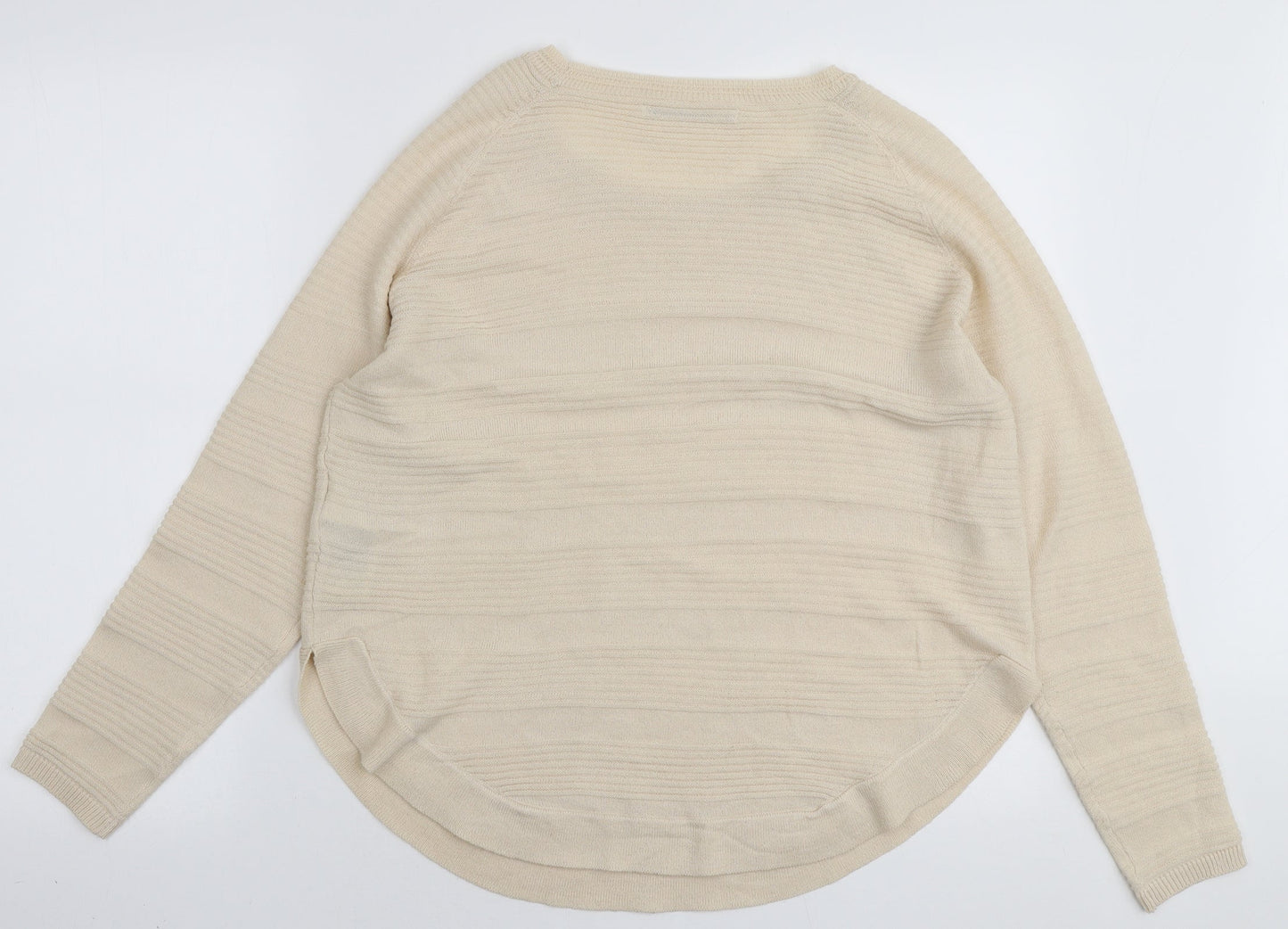 Womens UK Size M Only Beige Pullover Jumper