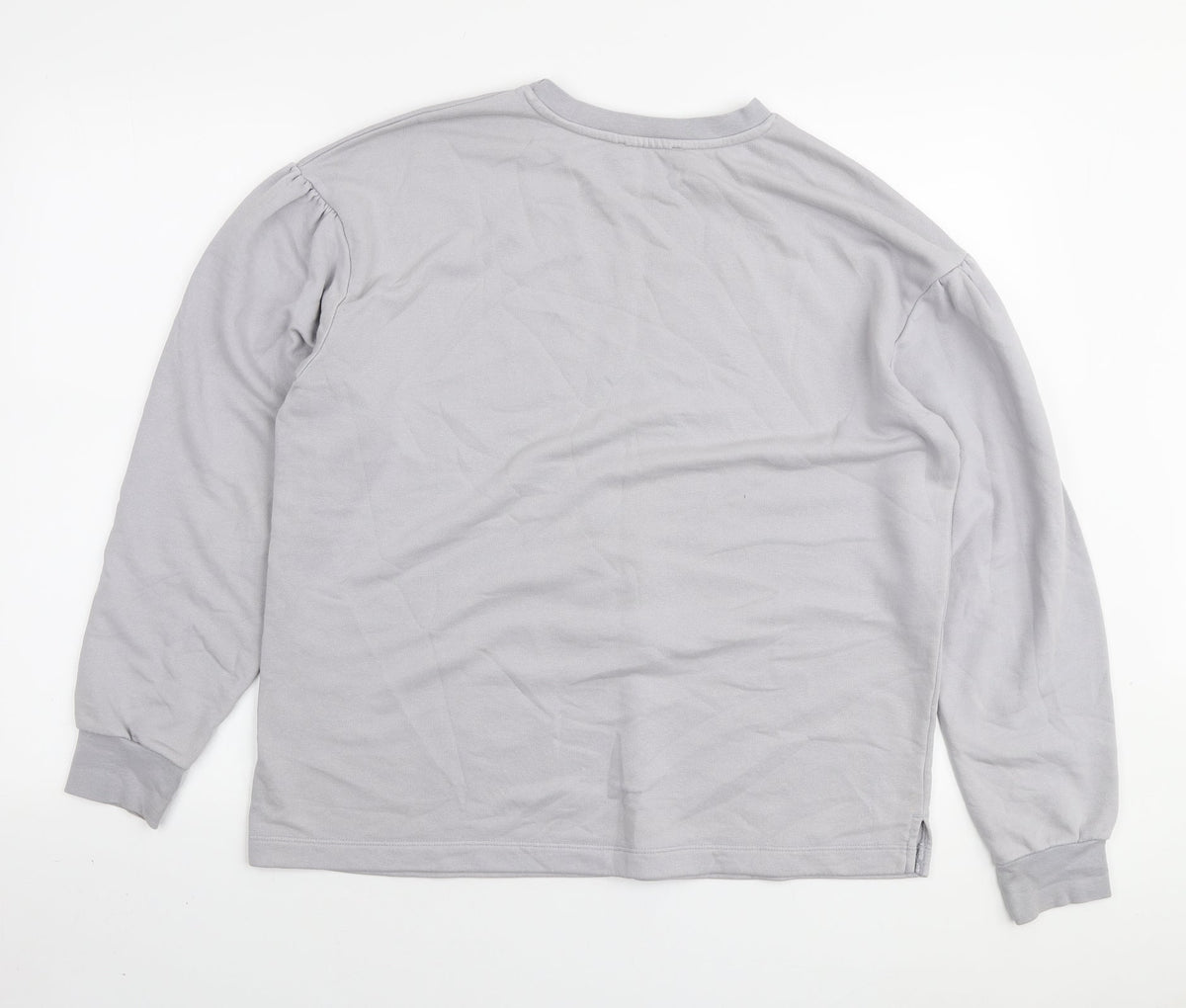 George Womens Grey Cotton Pullover Sweatshirt Size M Pullover