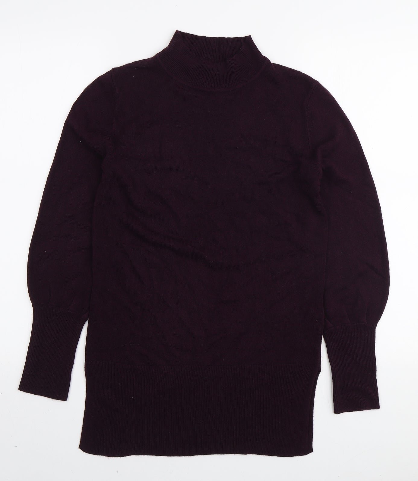 Womens UK Size S Marks and Spencer Purple Pullover Jumper