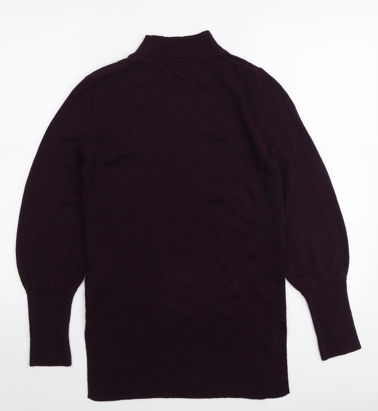 Womens UK Size S Marks and Spencer Purple Pullover Jumper