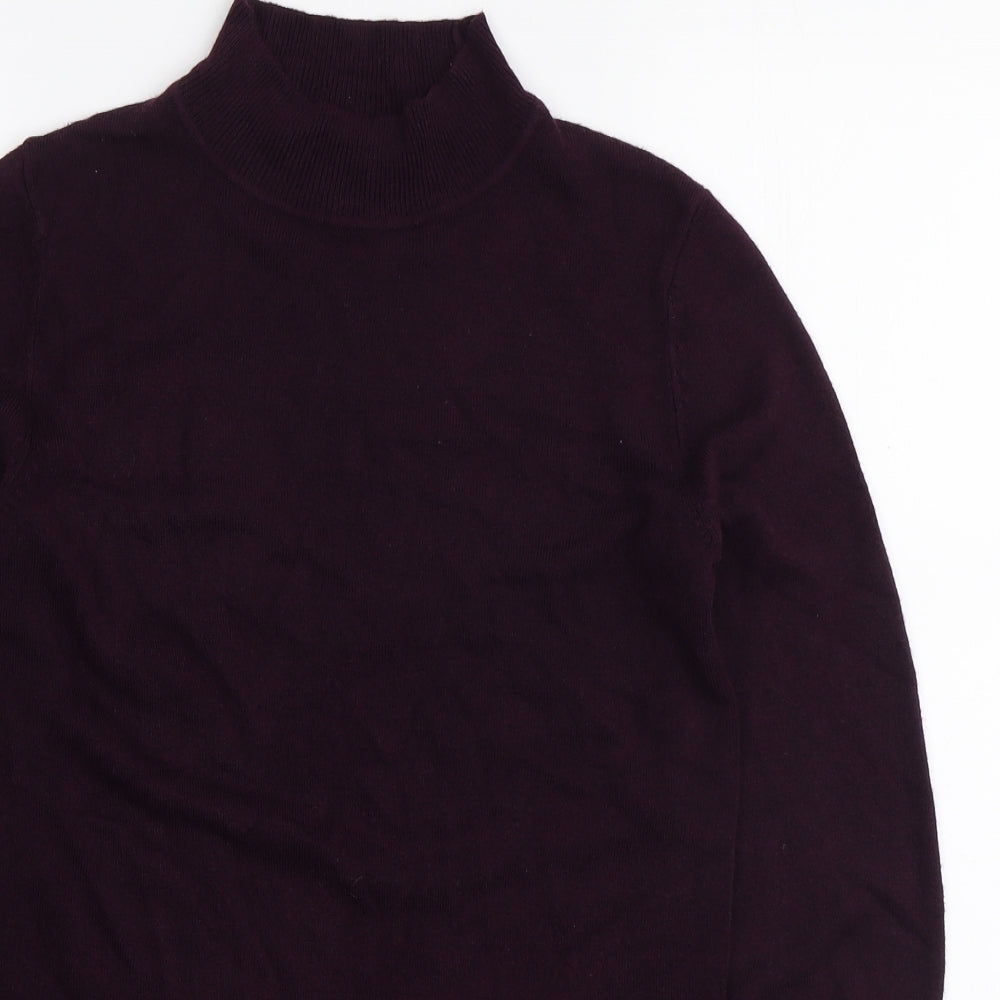 Womens UK Size S Marks and Spencer Purple Pullover Jumper