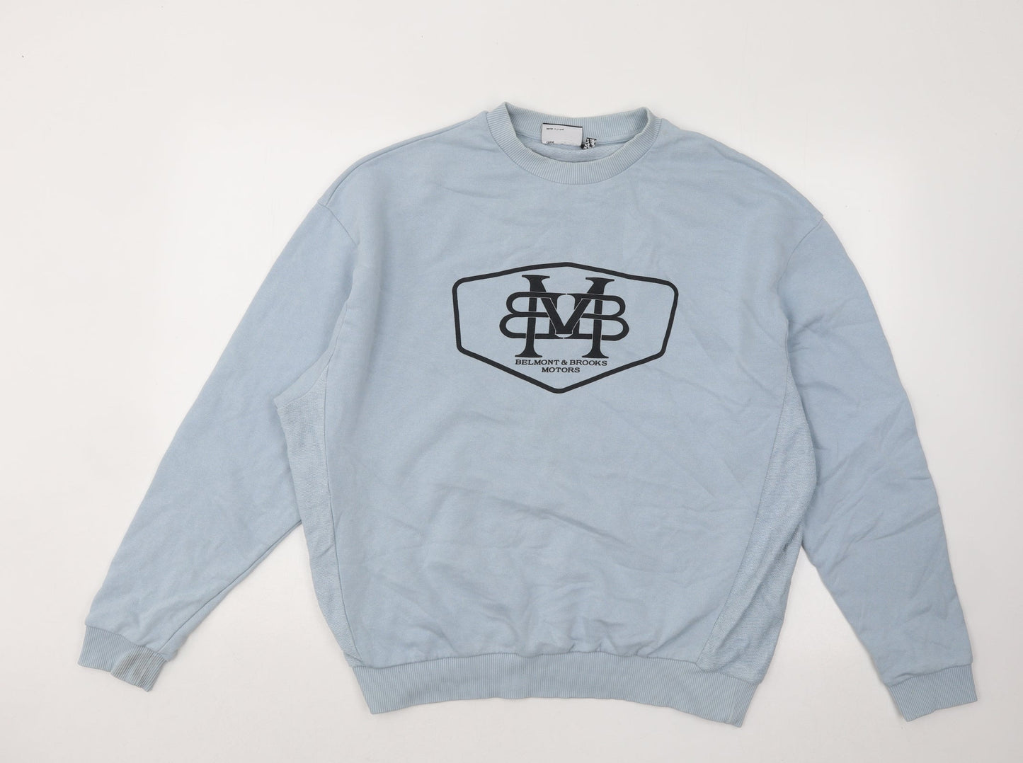 Womens UK Size S ASOS Blue Pullover Sweatshirt