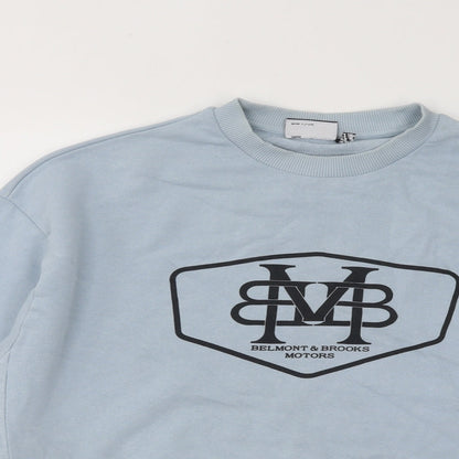 Womens UK Size S ASOS Blue Pullover Sweatshirt