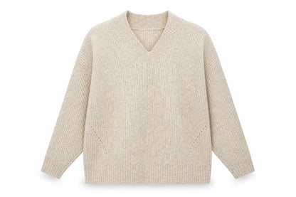 Mens UK Size XL Marks and Spencer Beige Pullover Jumper